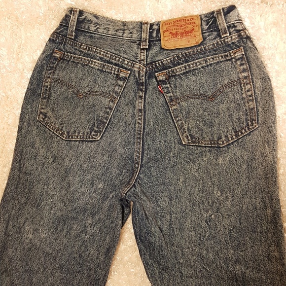 Vintage Levi's High Waist Stone Washed Jeans-Rare! - Picture 3 of 8